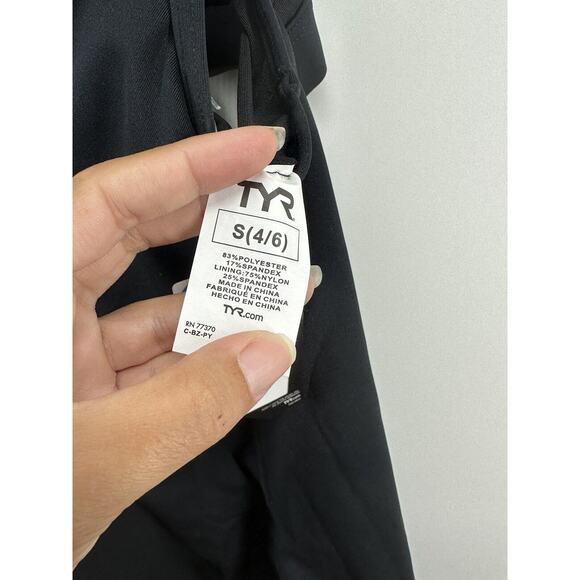 TYR Women's Solid Taylor Tank Top Black Size Small 4/6 Brand New $44 - Picture 6 of 6